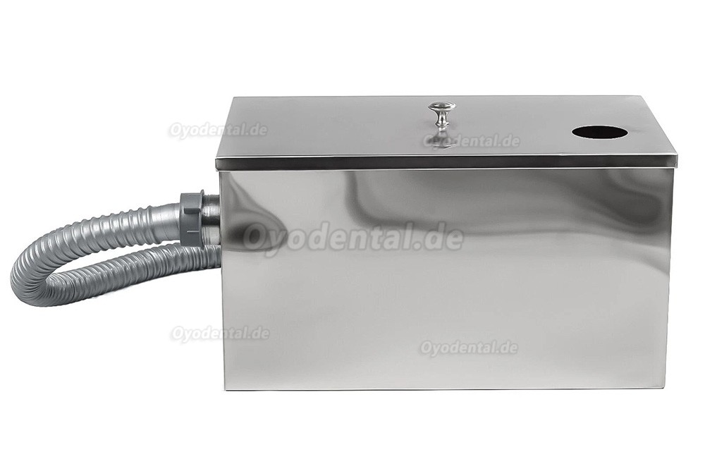Dental Gipsabscheider Edelstahl Gipsfilter Sedimentationstank mit 5-stufiger Filtration